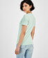 Women's Studded Logo Cotton Short-Sleeve T-Shirt