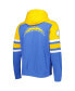 Фото #3 товара Men's Royal Los Angeles Chargers Extreme Full-Zip Hoodie Jacket