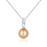 Фото #1 товара Колье JwL Luxury Pearls Silver Gold South Pacific Pearl