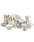 Фото #1 товара Winter's Walk 16 Piece Dinnerware Set