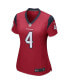 ფოტო #3 პროდუქტის Women's Deshaun Watson Red Houston Texans Team Color Game Jersey