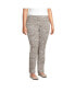 Фото #3 товара Plus Size Starfish Mid Rise Slim Leg Pants