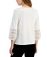 Фото #2 товара Women's Harmony Lace-Trim Top