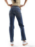 Фото #4 товара Pimkie straight leg jeans in mid blue wash