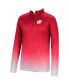 Фото #3 товара Men's Red Wisconsin Badgers Walter Quarter-Zip Windshirt