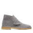 Фото #2 товара Clarks Desert Boot 26169941 Mens Gray Suede Lace Up Chukkas Boots