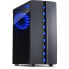 Фото #3 товара Inter-Tech 88881309 - Mini Tower - PC - Black - ATX - ITX - uATX - Home/Office - Blue