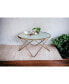 Valora Coffee Table in Champagne & Frosted Glass