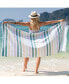 Фото #2 товара Sandfree Turkish Beach Towel - Pattern Options - Oversized 35x75 in.