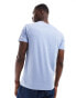 Фото #3 товара Polo Ralph Lauren icon logo t-shirt in light blue marl