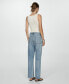 ფოტო #6 პროდუქტის Women's Millie Straight Mid-Rise Jeans