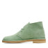 [26171745] MENS CLARKS DESERT BOOT - LIGHT GREEN