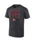 ფოტო #2 პროდუქტის Men's Heather Charcoal San Francisco 49ers Super Bowl LVIII Big and Tall T-shirt