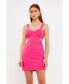 Фото #3 товара Women's Cutout Mini Dress