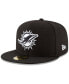 Фото #2 товара Men's Miami Dolphins B-Dub 59FIFTY Fitted Cap