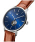 Фото #2 товара Часы MVMT Legacy Slim Tan Leather 42mm