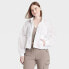 Фото #2 товара Women's Windbreaker Full Zip Jacket - All In Motion White XS