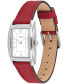 Фото #4 товара Часы COACH Women's Resse Red Leather Watch