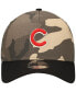 ფოტო #2 პროდუქტის Men's Chicago Cubs Camo Crown A-Frame 9FORTY Adjustable Hat