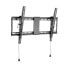 Фото #1 товара Gembird WM-80T-01, 2.03 m (80"), 200 x 200 mm, 600 x 400 mm, -12 - 3°, Steel, Black, Steel