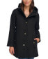 Фото #1 товара Women's Hooded Button-Front Coat, Created for Macy's