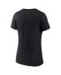ფოტო #3 პროდუქტის Women's Black UCF Knights Basic Arch V-Neck T-shirt