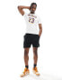 Фото #3 товара Nike Basketball – NBA LA Lakers Dri-FIT LeBron James – Trägertop aus Jersey in Lila mit Logo