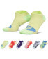 ფოტო #2 პროდუქტის Unisex Everyday 6-Pk. Lightweight No-Show Training Socks