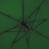 Parasol ogrodowy na wysięgniku okrągły uchylny śr. 300 cm zielony