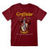 Фото #2 товара HEROES Official Harry Potter Gryffindor Red Crest short sleeve T-shirt