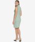 Women's Tie-Neck Sleeveless Bodycon Dress