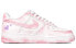 【定制球鞋】 Nike Air Force 1 Low '07 复古甜心 渐变 情人节礼物 低帮 板鞋 男款 粉白 / Кроссовки Nike Air Force CW2288-111