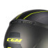 Фото #9 товара Шлем открытый CGM 167G Flo Way Велюр антрацит / Флюо желтый