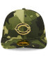 Фото #3 товара Men's Camo Cincinnati Reds 2022 Armed Forces Day On-Field Low Profile 59FIFTY Fitted Hat