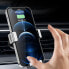 Grawitacyjny uchwyt samochodowy do smartfona na kratkę nawiewu niebieski
