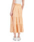 ფოტო #2 პროდუქტის Juniors' Printed Tiered Midi Skirt