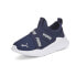 Фото #2 товара Puma Wired Run Flash Slip On Toddler Boys Blue Sneakers Casual Shoes 38199505