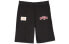 EVISU 达摩佛头多元素海鸥大m印花宽松短裤 男款 黑色 / Шорты Casual Shorts EVISU Trendy Clothing 2ESHTM0ST404XX