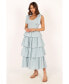 ფოტო #5 პროდუქტის Raphael Tiered Midi Dress