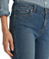 ფოტო #4 პროდუქტის Petite Mid-Rise Straight Jean, Petite & Petite Short Lengths
