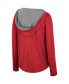ფოტო #2 პროდუქტის Women's Crimson Alabama Crimson Tide Distressed Heather Long Sleeve Hoodie T-shirt