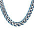 ფოტო #2 პროდუქტის Men's Stainless Steel Ion Plating Cuban Link Chain Necklace