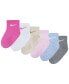 Baby Boys or Baby Girls Assorted Ankle Socks, Pack of 6 Playful Pink, 1-2 года - фото #1