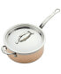 Фото #2 товара CopperBond Copper Induction 4-Quart Covered Saucepan with Helper Handle