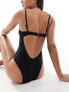 Free Society underwire swimsuit in black