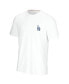 Фото #3 товара Men's White Los Angeles Dodgers Playa Ball T-shirt