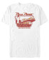 Фото #1 товара Men's Pizza Planet Slice Short Sleeve Crew T-shirt
