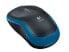 Logitech Wireless Mouse M185 - Ambidextrous - Optical - RF Wireless - 1000 DPI - Black - Blue