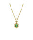 Crystal Pear Cut Stilla Pendant Necklace