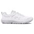 UNDER ARMOUR BGS Assert 10 UFM SYN running shoes White 100 / White 100 / White 100, 38.5 - фото #2